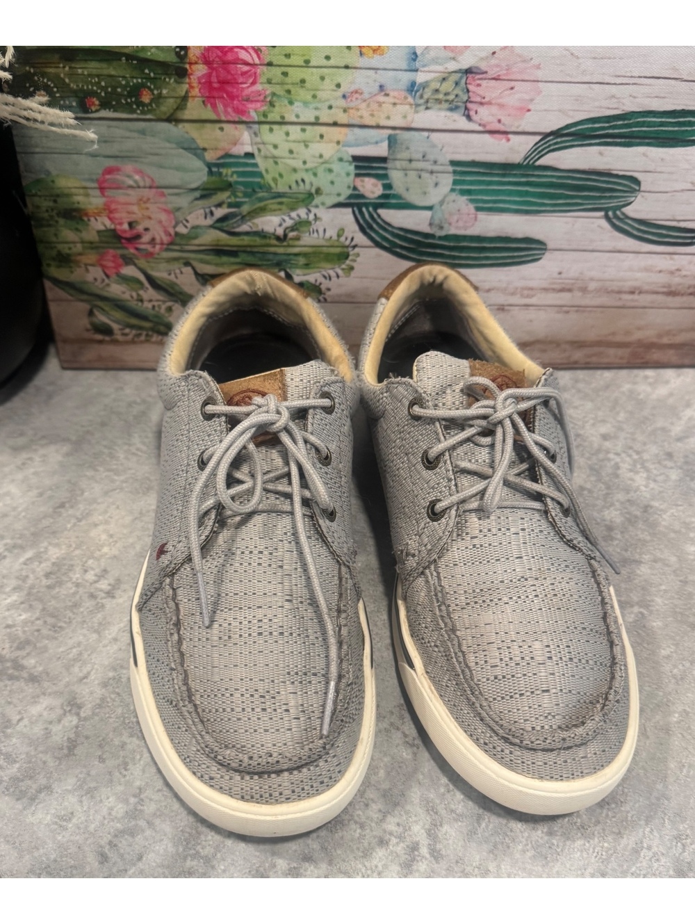 Twisted X Hooey Loper, Grey, Men’s Size 9M